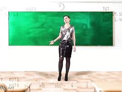 Undress the teacher with X-Ray Glasses. VR by Jeny Smith