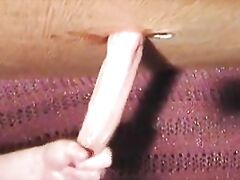 horizontal gloryhole milking table