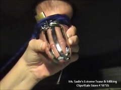 Tease & Denied In Chastity In Gloryhole By Ms. Sadie